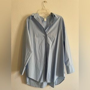 H&M oversized button up